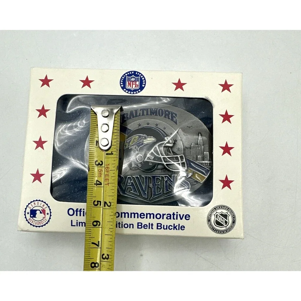 Siskiyou NFL Baltimore Ravens Belt Buckle Limited Edition UNOPENED IN BOX